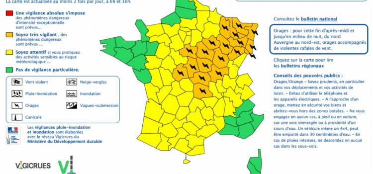 Vigilance météoroligue 20072016