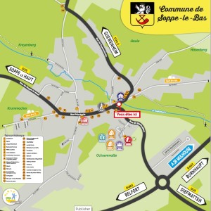 Plan du parcours historique