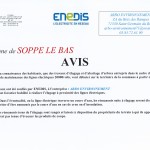 Affiche ENEDIS